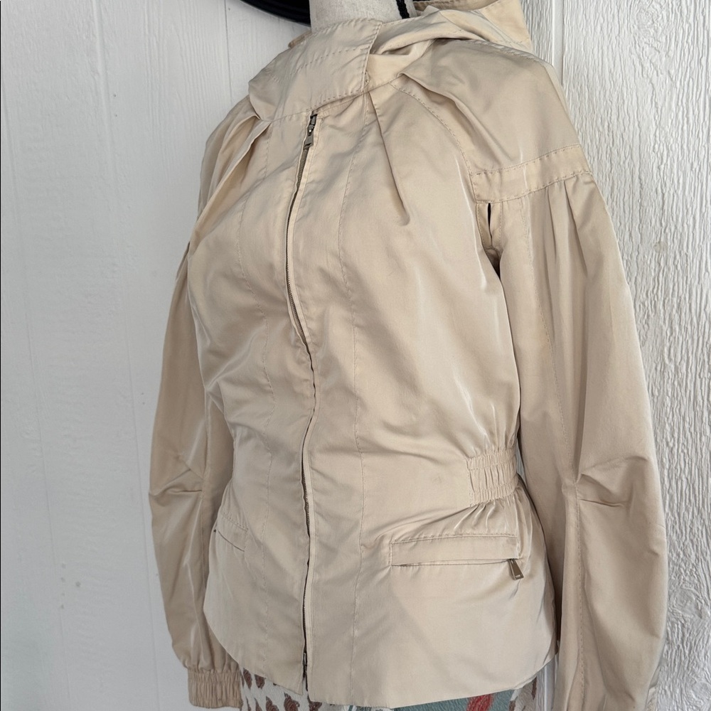 Louis Vuitton Silk Hooded Jacket